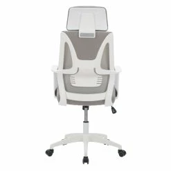 Best Pirce 🥰 UrbanPro Fabric Mesh Back Office Chair In Gray And White 🥰 28 Best Pirce 🥰 UrbanPro Fabric Mesh Back Office Chair In Gray And White 🥰 -Deals Writing Desks Store 2561820 12 L