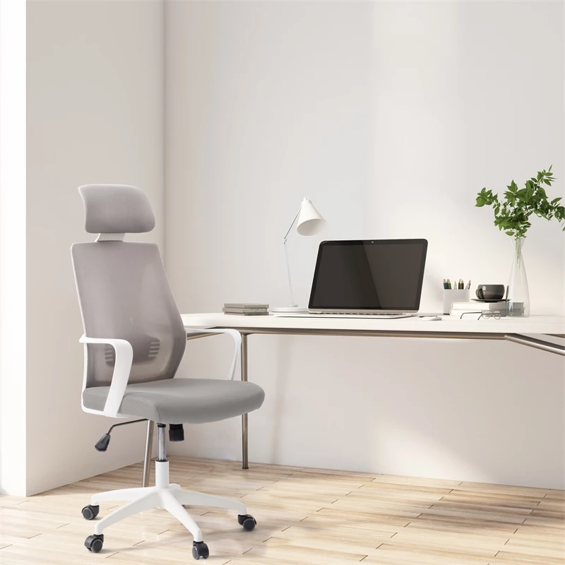 Best Pirce 🥰 UrbanPro Fabric Mesh Back Office Chair In Gray And White 🥰 10 Best Pirce 🥰 UrbanPro Fabric Mesh Back Office Chair In Gray And White 🥰 - Image 8