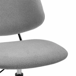 Deals 🌟 New Pacific Direct Noah 21.5" Fabric And Plywood Swivel Office Chair In Gray 🎁 -Deals Writing Desks Store 2568959 5 L