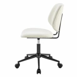 Best Pirce 🌟 New Pacific Direct Noah 21.5" Fabric And Plywood Swivel Office Chair In Ivory 🔥 13 Best Pirce 🌟 New Pacific Direct Noah 21.5" Fabric And Plywood Swivel Office Chair In Ivory 🔥 -Deals Writing Desks Store 2568960 2 L