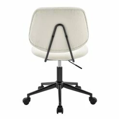 Best Pirce 🌟 New Pacific Direct Noah 21.5" Fabric And Plywood Swivel Office Chair In Ivory 🔥 14 Best Pirce 🌟 New Pacific Direct Noah 21.5" Fabric And Plywood Swivel Office Chair In Ivory 🔥 -Deals Writing Desks Store 2568960 3 L