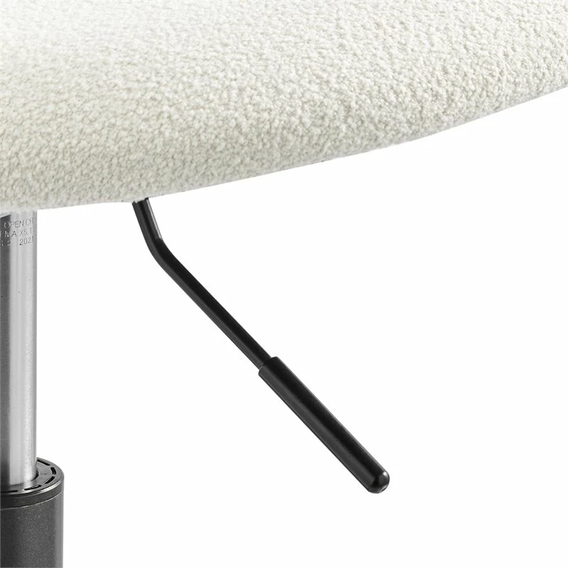 Best Pirce 🌟 New Pacific Direct Noah 21.5" Fabric And Plywood Swivel Office Chair In Ivory 🔥 9 Best Pirce 🌟 New Pacific Direct Noah 21.5" Fabric And Plywood Swivel Office Chair In Ivory 🔥 - Image 7