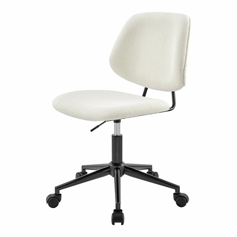 Best Pirce 🌟 New Pacific Direct Noah 21.5" Fabric And Plywood Swivel Office Chair In Ivory 🔥 3 Best Pirce 🌟 New Pacific Direct Noah 21.5" Fabric And Plywood Swivel Office Chair In Ivory 🔥