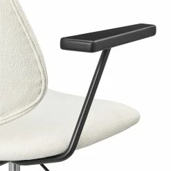 Coupon ⌛ New Pacific Direct Noah 21.5" Fabric Plywood Swivel Office Arm Chair In Ivory ✨ -Deals Writing Desks Store 2568961 7 L