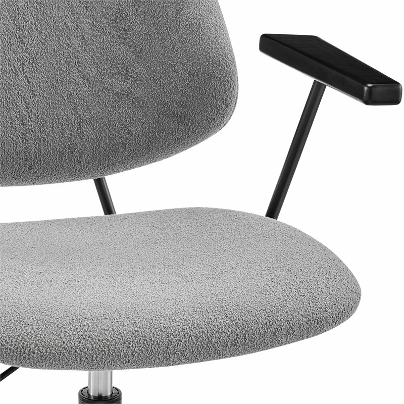 Budget ๐งจ New Pacific Direct Noah 21.5" Fabric And Plywood Swivel Office Arm Chair In Gray ๐ฏ 8 Budget ๐งจ New Pacific Direct Noah 21.5" Fabric And Plywood Swivel Office Arm Chair In Gray ๐ฏ - Image 6