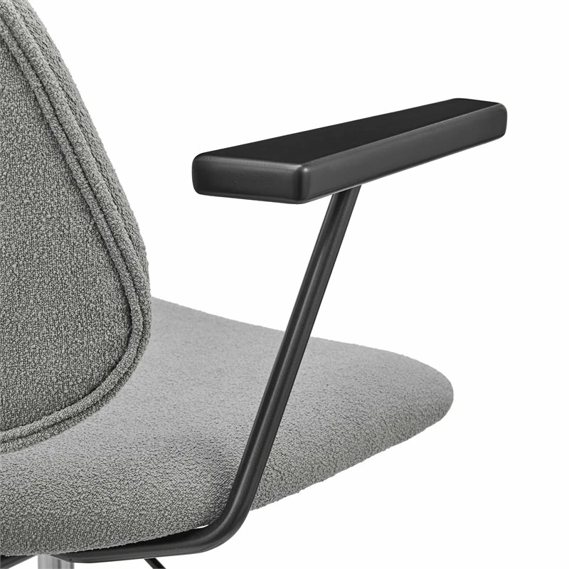 Budget ๐งจ New Pacific Direct Noah 21.5" Fabric And Plywood Swivel Office Arm Chair In Gray ๐ฏ 10 Budget ๐งจ New Pacific Direct Noah 21.5" Fabric And Plywood Swivel Office Arm Chair In Gray ๐ฏ - Image 8