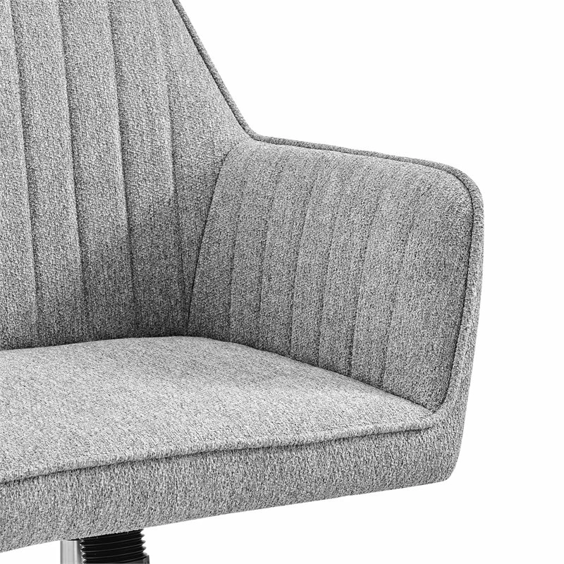 Coupon 💯 New Pacific Direct Thompson 18.5" Fabric Swivel Office Arm Chair In Gray 🛒 9 Coupon 💯 New Pacific Direct Thompson 18.5" Fabric Swivel Office Arm Chair In Gray 🛒 - Image 7