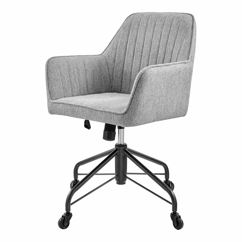 Coupon 💯 New Pacific Direct Thompson 18.5" Fabric Swivel Office Arm Chair In Gray 🛒 3 Coupon 💯 New Pacific Direct Thompson 18.5" Fabric Swivel Office Arm Chair In Gray 🛒