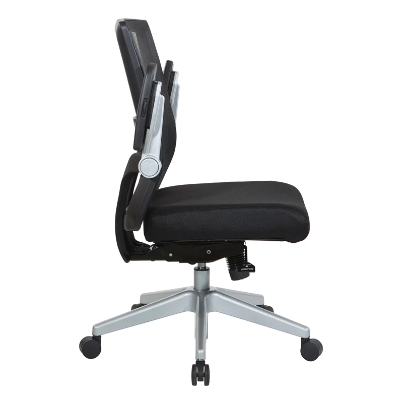 Buy 😉 Office Star Manager's Chair With Breathable Mesh Back And Black Fabric Seat ✔️ 6 Buy 😉 Office Star Manager's Chair With Breathable Mesh Back And Black Fabric Seat ✔️ - Image 4