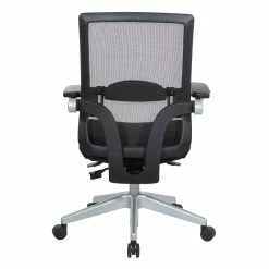 Buy 😉 Office Star Manager's Chair With Breathable Mesh Back And Black Fabric Seat ✔️ 12 Buy 😉 Office Star Manager's Chair With Breathable Mesh Back And Black Fabric Seat ✔️ -Deals Writing Desks Store 2573914 4 L