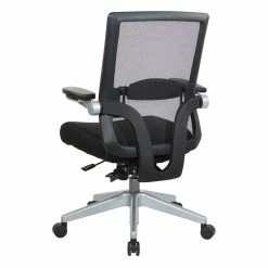 Buy 😉 Office Star Manager's Chair With Breathable Mesh Back And Black Fabric Seat ✔️ 13 Buy 😉 Office Star Manager's Chair With Breathable Mesh Back And Black Fabric Seat ✔️ -Deals Writing Desks Store 2573914 5 L