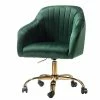 Hot Sale โญ 14 Karat Home Velvet Fabric Upholstered/Iron Task Office Chair In Gold/Green ๐คฉ 1 Hot Sale โญ 14 Karat Home Velvet Fabric Upholstered/Iron Task Office Chair In Gold/Green ๐คฉ -Deals Writing Desks Store 2577480 L