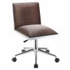 Cheapest 🔥 Urbanpro Contemporary Fabric Ergonomic Armless Office Chair In Brown 🥰 2 Cheapest 🔥 Urbanpro Contemporary Fabric Ergonomic Armless Office Chair In Brown 🥰 -Deals Writing Desks Store 2595218 L