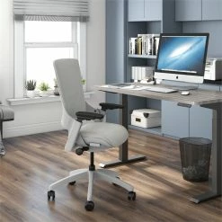 Cheapest ⌛ Urbanpro Contemporary Mesh And Metal Adjustable Office Chair In Gray 😍 -Deals Writing Desks Store 2595223 11 L