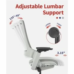 Cheapest ⌛ Urbanpro Contemporary Mesh And Metal Adjustable Office Chair In Gray 😍 -Deals Writing Desks Store 2595223 5 L