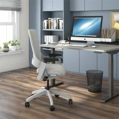Cheapest ⌛ Urbanpro Contemporary Mesh And Metal Adjustable Office Chair In Gray 😍 -Deals Writing Desks Store 2595223 7 L