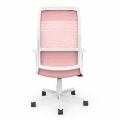 Budget 🧨 Urbanpro Contemporary Metal And Mesh Adjustable Office Chair In Pink 🎁 -Deals Writing Desks Store 2595225 5 L