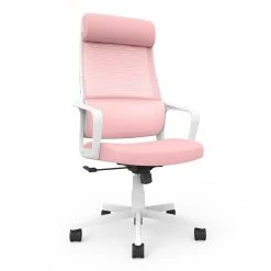 Budget 🧨 Urbanpro Contemporary Metal And Mesh Adjustable Office Chair In Pink 🎁 -Deals Writing Desks Store 2595225 7 L