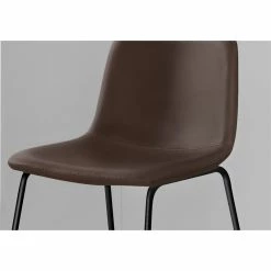 Budget ๐งจ Monarch Modern Polyurethane & Metal Upholstered Office Chair In Brown ๐ฅฐ 9 Budget ๐งจ Monarch Modern Polyurethane & Metal Upholstered Office Chair In Brown ๐ฅฐ -Deals Writing Desks Store 2596547 2 L