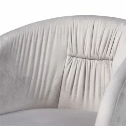 Cheapest ⌛ Baxton Studio Ravenna Grey Velvet Fabric And Gold Metal Swivel Office Chair ⭐ 22 Cheapest ⌛ Baxton Studio Ravenna Grey Velvet Fabric And Gold Metal Swivel Office Chair ⭐ -Deals Writing Desks Store 2599706 5 L