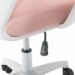 Promo 😍 CorLiving Workspace Fabric Mesh Back Pink And White Office Chair 🎉 25 Promo 😍 CorLiving Workspace Fabric Mesh Back Pink And White Office Chair 🎉 -Deals Writing Desks Store 2611411 10 L