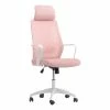Promo 😍 CorLiving Workspace Fabric Mesh Back Pink And White Office Chair 🎉 -Deals Writing Desks Store 2611411 13 L