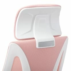 Promo 😍 CorLiving Workspace Fabric Mesh Back Pink And White Office Chair 🎉 22 Promo 😍 CorLiving Workspace Fabric Mesh Back Pink And White Office Chair 🎉 -Deals Writing Desks Store 2611411 7 L