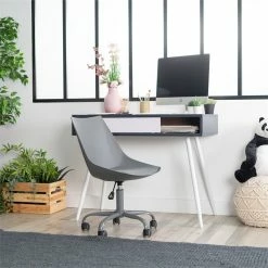 Best deal 😀 FurnitureR Task Office Chair Swivel Desk Chairs With Adjustable Height 👏 -Deals Writing Desks Store 2638530 7 L