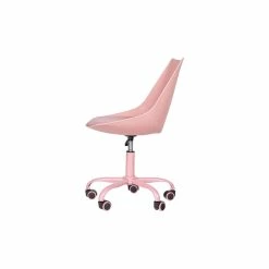 Buy ⌛ FurnitureR Pink Task Office Chair Swivel Adjustable Height ⭐ -Deals Writing Desks Store 2638531 6 L