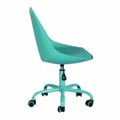 Outlet 🛒 FurnitureR Green Task Office Chair Swivel Adjustable Height 😉 -Deals Writing Desks Store 2638532 6 L