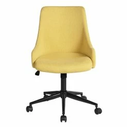 Best Sale 💯 FurnitureR Upholstered Adjustable High Back Task Chair 👍 -Deals Writing Desks Store 2638537 2 L