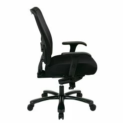 Brand new 🧨 Office Star Big And Tall Double Air Grid Black Back Ergonomic Office Chair 💯 -Deals Writing Desks Store 363422 2 L