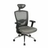Promo 😀 Office Star Gray ProGrid High Back Office Chair In Fabric With Adjustable Arms ✔️ -Deals Writing Desks Store 365121 1 L