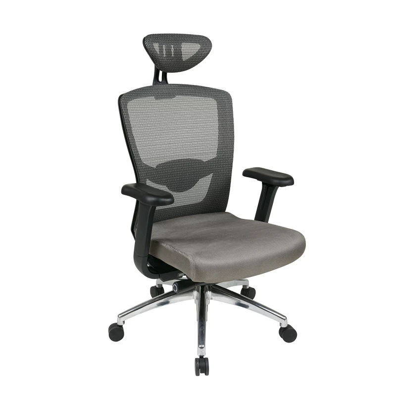 Promo ๐ Office Star Gray ProGrid High Back Office Chair In Fabric With Adjustable Arms โ๏ธ 3 Promo ๐ Office Star Gray ProGrid High Back Office Chair In Fabric With Adjustable Arms โ๏ธ