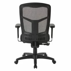 Wholesale 🛒 Office Star ProGrid High Back Black Managers Office Chair With Adjustable Arms 🤩 -Deals Writing Desks Store 365125 4 L