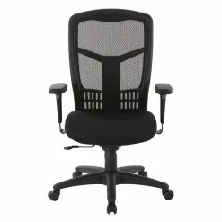 Wholesale 🛒 Office Star ProGrid High Back Black Managers Office Chair With Adjustable Arms 🤩 -Deals Writing Desks Store 365125 5 L