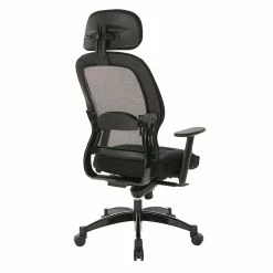 Top 10 🤩 Office Star SPACE Deluxe Black Matrex Back Executive Office Chair With Mesh Seat ✔️ -Deals Writing Desks Store 3864 7 L