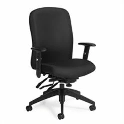 Promo 🥰 Global Truform High Back Multi Tilter Office Chair With Arms In Black 🎁