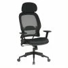 Best deal 🔔 Office Star Professional AirGrid Black Back And Mesh Fabric Seat Chair Adjustable Headrest ⌛ 2 Best deal 🔔 Office Star Professional AirGrid Black Back And Mesh Fabric Seat Chair Adjustable Headrest ⌛ -Deals Writing Desks Store 3902 L