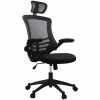 Discount 🛒 Techni Mobili Executive High Back Office Chair With Headrest In Black 🧨 -Deals Writing Desks Store 432740 L