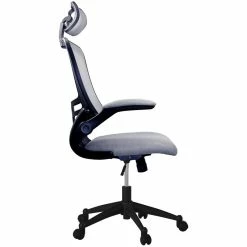 Best reviews of ✨ Techni Mobili Executive High Back Office Chair With Headrest In Silver Grey 👏 -Deals Writing Desks Store 432741 13 L