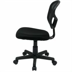 Coupon 🔔 Office Star Mesh Task Chair In Black Fabric By OSP Home Furnishings ⭐ -Deals Writing Desks Store 438431 4 L