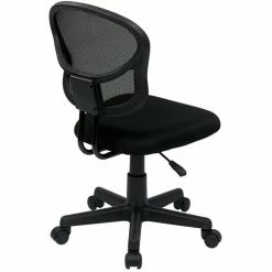 Coupon 🔔 Office Star Mesh Task Chair In Black Fabric By OSP Home Furnishings ⭐ -Deals Writing Desks Store 438431 7 L