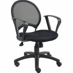 Deals ⭐ Boss Office Products Boss Office Mesh Back Task Office Chair With Loop Arms 👍