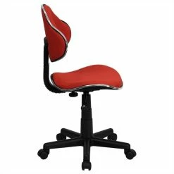 Cheapest ✨ Flash Furniture Modern Ergonomic Office Swivel Chair In Red 🎉 -Deals Writing Desks Store 454448 2 L