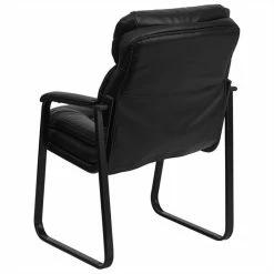 Wholesale 💯 Flash Furniture Executive Side Office Guest Chair In Black 🔥 -Deals Writing Desks Store 454517 3 L