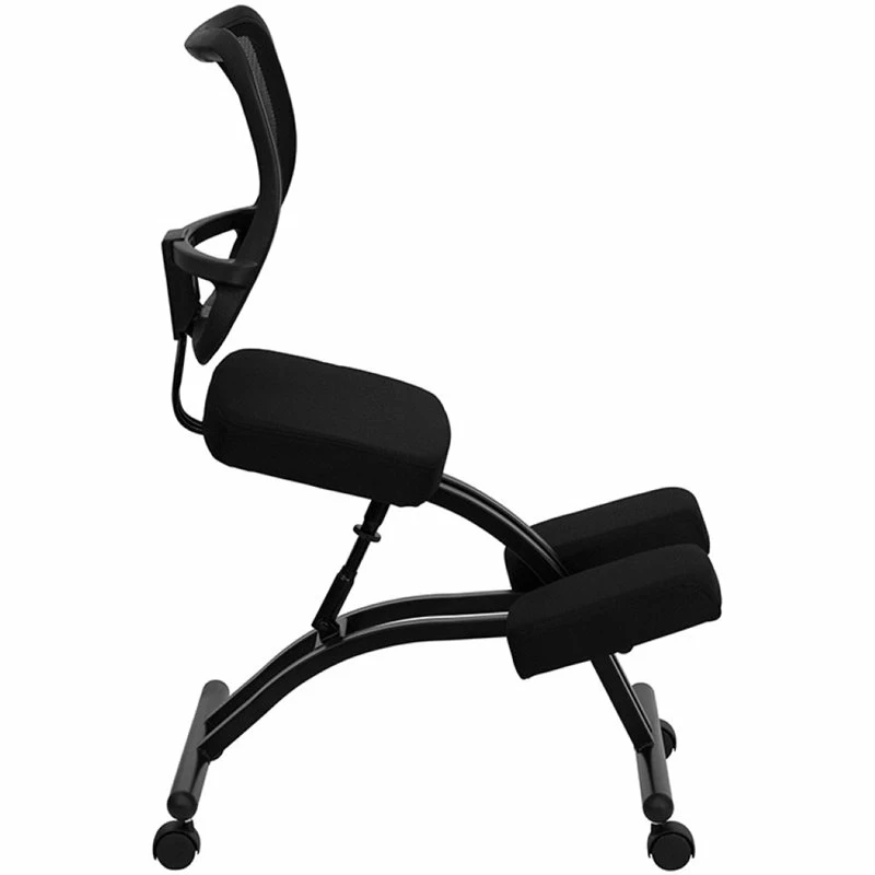 Buy ⌛ Flash Furniture Mobile Ergonomic Kneeling Office Chair In Black ⌛ 5 Buy ⌛ Flash Furniture Mobile Ergonomic Kneeling Office Chair In Black ⌛ - Image 3