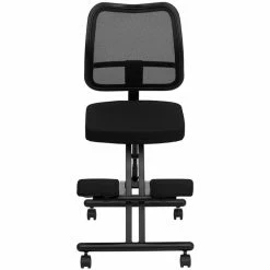 Buy ⌛ Flash Furniture Mobile Ergonomic Kneeling Office Chair In Black ⌛ 12 Buy ⌛ Flash Furniture Mobile Ergonomic Kneeling Office Chair In Black ⌛ -Deals Writing Desks Store 454769 3 L