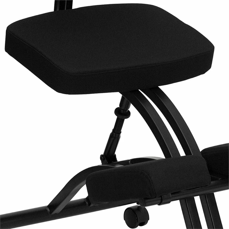 Buy ⌛ Flash Furniture Mobile Ergonomic Kneeling Office Chair In Black ⌛ 7 Buy ⌛ Flash Furniture Mobile Ergonomic Kneeling Office Chair In Black ⌛ - Image 5