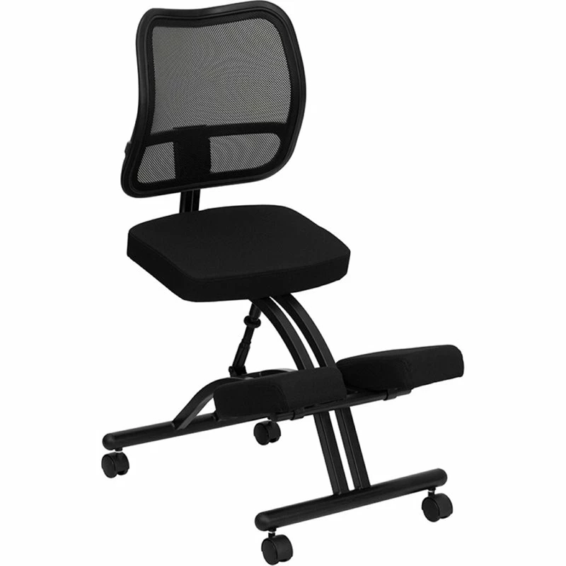 Buy ⌛ Flash Furniture Mobile Ergonomic Kneeling Office Chair In Black ⌛ 3 Buy ⌛ Flash Furniture Mobile Ergonomic Kneeling Office Chair In Black ⌛
